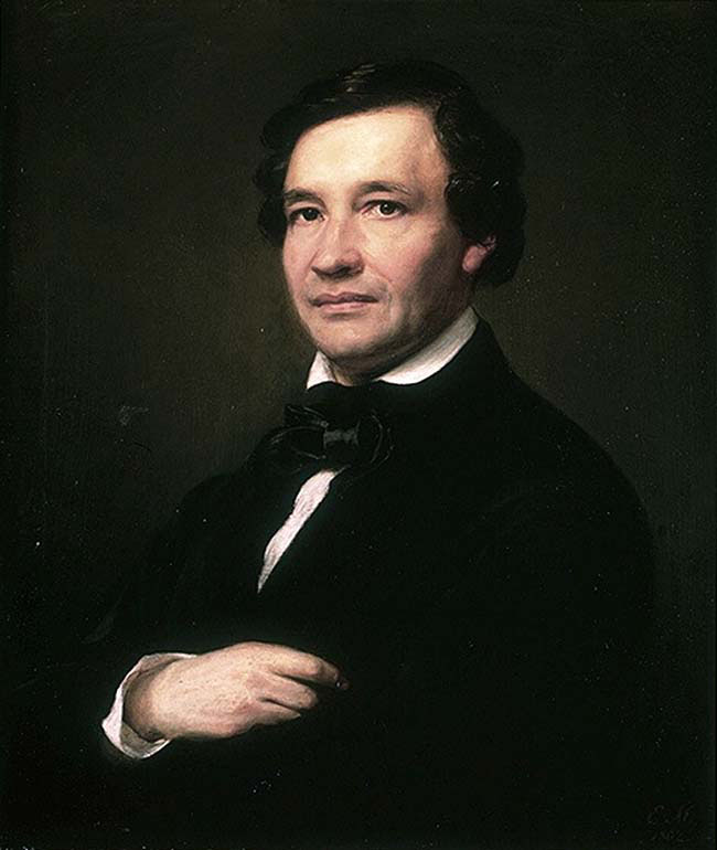 Eduard Magnus by Wilhelm Tauber